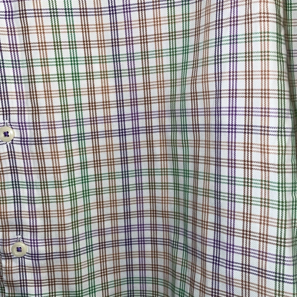 Men’s Peter Millar Multi-Colored Button Down Cott… - image 2